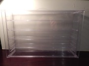 Gablotka Pleksi 39x25x7,5 cm do modeli 1:43 PRL