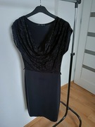 Sukienka czarna, koronka, elegancka YOU YOU 38/M,