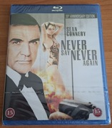 Never say never again / Nigdy nie mów nigdy płyta Blu-ray