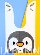 Torebki na cukierki-Wielkanoc, prezent ,ciasteczko 5 szt-z uszkami !! 