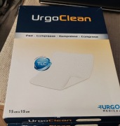 UrgoClean z wysokochłonnymi włóknami 15cm x 15cm opatrunek 