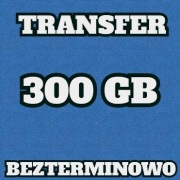 TRANSFER CHOMIKUJ 300 GB BEZTERMINOWO