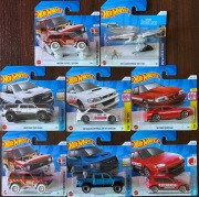 Hot Wheels 8 szt Honda RAM Subaru Nissan  2024