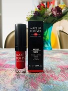 Make up for ever NOWA matowa pomadka do ust czerwona w płynie forever
