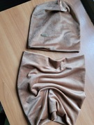 Nowy komplet czapka i komin