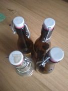 Butelka na kapsel x 4 sztuki 