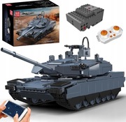 Klocki zdalnie sterowany Czołg RC Abrams Mould King