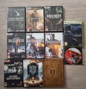 Zestaw Gier PC i Xbox 360