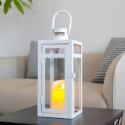 TRIROCKS Dekoracyjna Latarnia ze stali nierdzewnej 30 cm