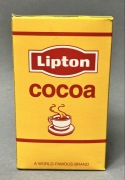 Kolekcjonerskie Kakao LIPTON 1991 – Vintage PRL/90s – Fabrycznie Zamknięte!