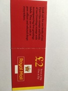 Anglia/Brytania stamp booklet  2 funty FW9 1996 królowa Elżbieta II