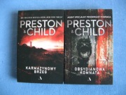 Douglas Preston Lincoln Child - Karmazynowy brzeg, Obsydianowa komnata/NOWE