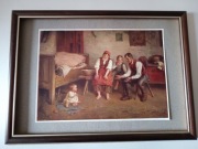 Ejsmond - W wiejskiej chacie - 1910