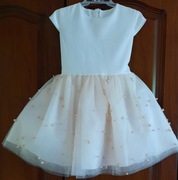 Sukienka wizytowa dla dziewczynki R. 122