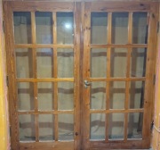 drzwi drewniane dwuskrzydłowe 2100 2100 