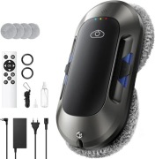 Robot do mycia okien z podwójną dyszą i mocną siłą ssania 3 tryby myjka