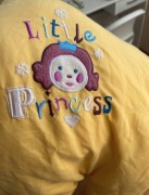 Żółty zimowy kombinezon Little Princess