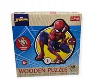 PUZZLE TREFL DREWNIANE 50 EL SPIDER MAN