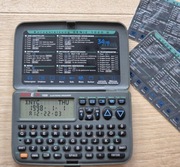 Elektroniczny organizer GENIE 1020 unikat 34kb notatnik z lat 1990 kolekcja