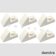 LEGO 92946 SKOS 45 2 x 1 z wycięciem biały - 6 szt