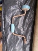 Stara wiertarka ręczna PRL 