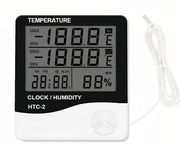 Termometr Elektroniczny HTC-1 Z Pomiarem Temperatury I Wilgotności