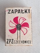 Zapałki kolekcjonerskie Czechowice . Polska lata 70te.