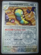 REVERSE HOLO Dudunsparce 129/162 Karta POKEMON TCG S&V Temporal Forces