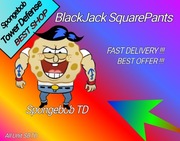 Spongebob Tower Defense BlackJack SquarePants  SW 5-stars NAJTANIEJ