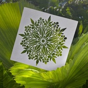 Szablon mandali, malarski, DIY, scrapbookingu, tynk ozdobny Nr 10