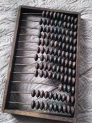 Liczydło drewniane stare