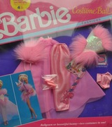 ubranko dla lalki barbie COSTUME BALL FASHIONS MATTEL 1990