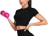 Top sportowy damski czarny S