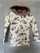 Nowy komplet dres dziecięcy handmade bluza leginsy legginsy 110