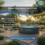 Basen ogrodowy 3m X 1.2m