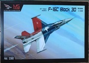 F-16C Block 30 model kartonowy 1:33 "offset"
