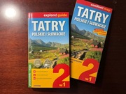Tatry polskie i słowackie - przewodnik 192 strony + laminowana mapa.