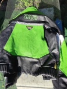 Kurtka motocyklowa shoei skórzana rozm50 z podpinką 