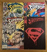 SUPERMAN DOOMSDAY 5/95 6/95 7/95 8/95  / Tm-Semic  KOMPLET !!!