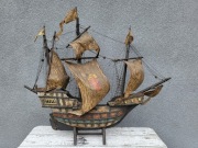 Galeon Okręt Statek Zabytek Antyk Model Oryginał