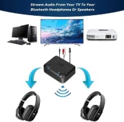 Podwójny nadajnik Bluetooth do telewizora August MR270B-HD