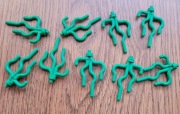 Lego 9 szt. green zielony Plant Sea Grass NOWE