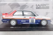 BMW M3 E30 1:24 Hachette WRC 1987 Bernard Beguin Rally Tour de Corse