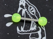 Venom Snake kolczyk do sutka sztanga 1,6/12/6 VS40