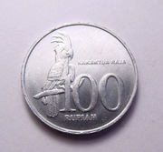 Indonezja 100 rupii 2000 Ptak PIĘKNA!