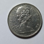 5 cents 1975 bez znaku menniczego Elżbieta II Kanada