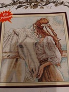 W2-  Mój ulubieniec - zestaw do haftu krzyżykami - 31x33cm