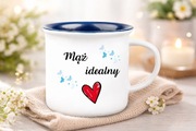 Kubek „Mąż idealny” – prezent dla męża Walentynki 