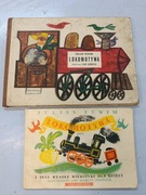 Julian Tuwim Lokomotywa ilustr.Jan Lenica  2 sztuki 1958