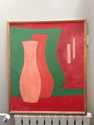 obraz wazony, olejny-akryl,duży